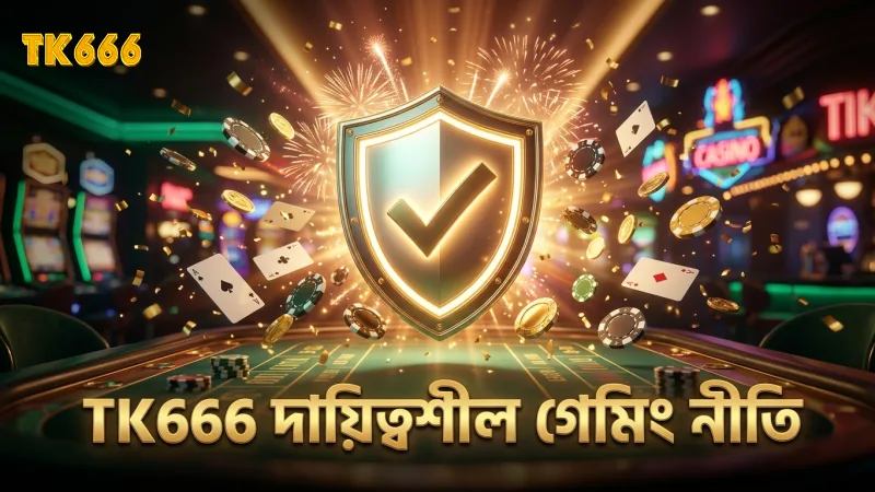 নিরাপদ গেমিং জন্য TK666 এর দায়িত্বশীল নীতি