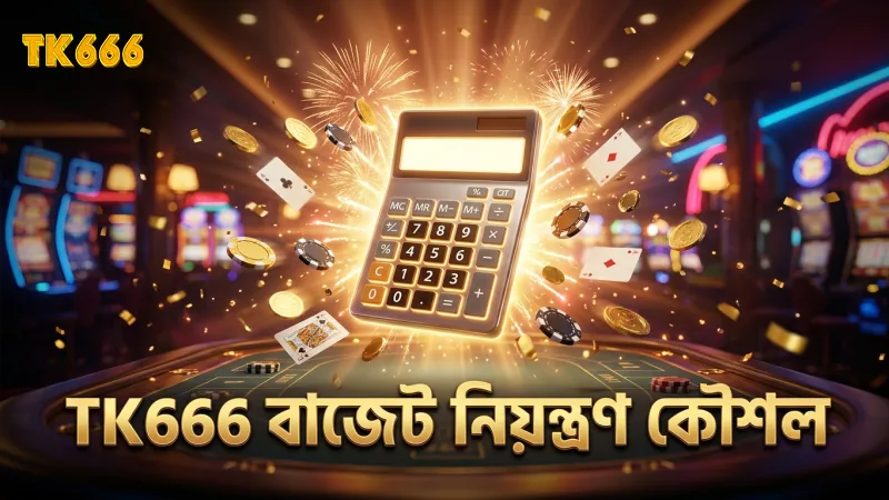 TK666-তে বাজেট ও বাজির সীমাবদ্ধতা মেনে খেলার কৌশল।