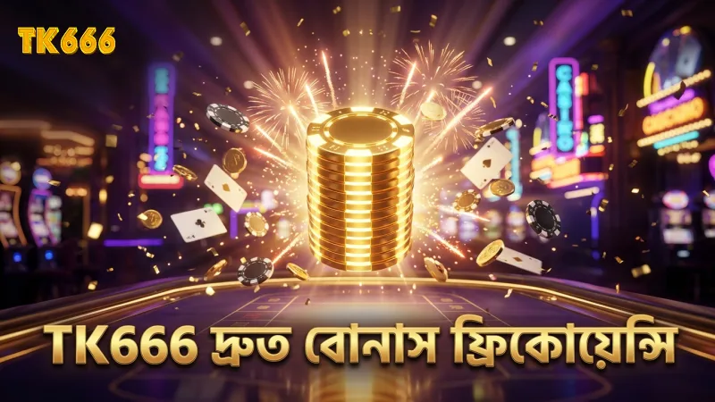 TK666 দ্বারা বোনাস ফ্রিকোয়েন্সি যাচাই করে বোনাস নিন দ্রুত