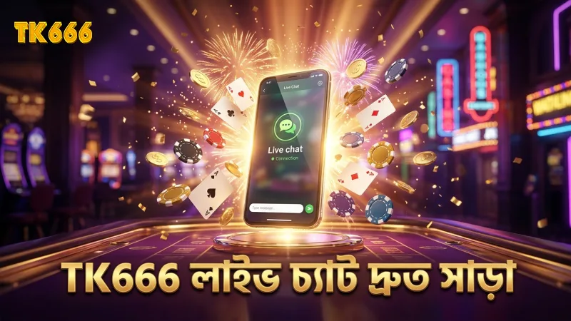 TK666 লাইভ চ্যাট দ্রুত সাড়া দিয়ে সমস্যা সমাধান করে