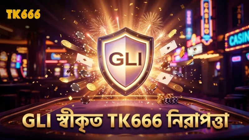 নিরাপদ গেমপ্লের জন্য GLI দ্বারা স্বীকৃত TK666