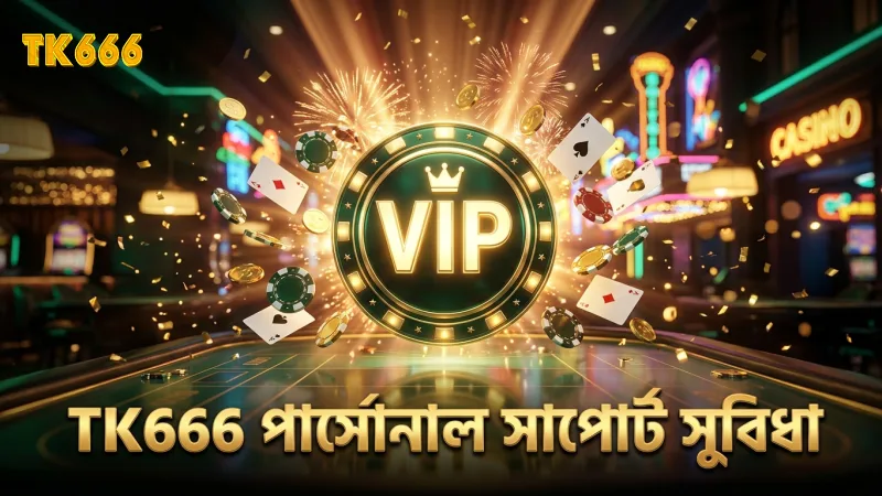 TK666 ভিআইপি সদস্যদের জন্য পার্সোনাল সাপোর্ট ও বিশেষ পুরস্কার
