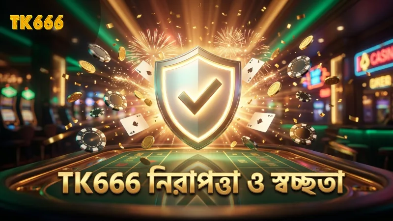নিরাপত্তা ও স্বচ্ছতা TK666 ভিআইপি ক্লাবের মূল ভিত্তি