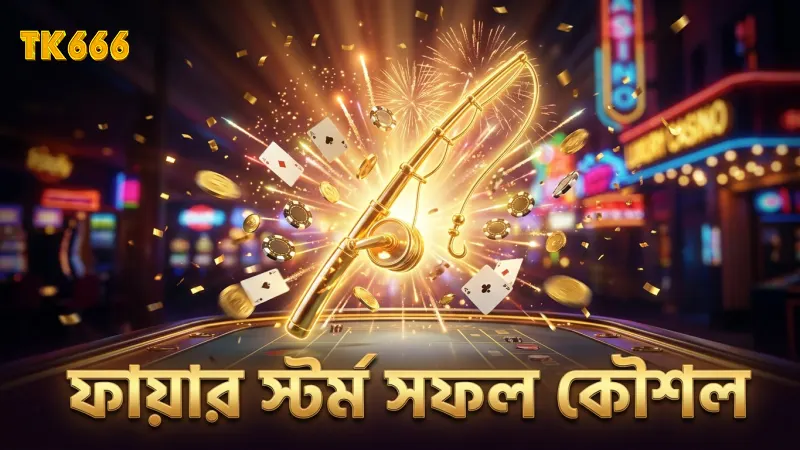 ফিশিং ওয়ারে ফায়ার স্টর্ম শিকার কৌশল সফলতার চাবিকাঠি।