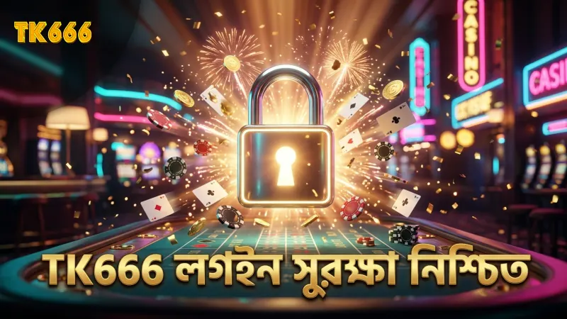 TK666 লগইন প্রক্রিয়ার প্রত্যেক ধাপে সুরক্ষা নিশ্চিত করা হয়