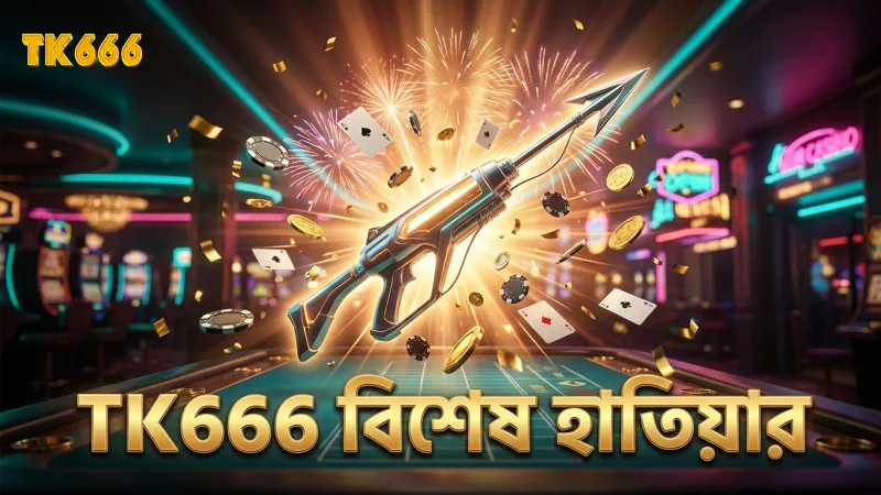 TK666 প্ল্যাটফর্মে বস মাছ শিকার করার জন্য বিশেষ হাতিয়ার ব্যবহারের দৃশ্য।