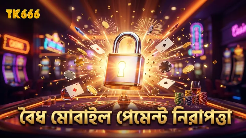 বৈধ মোবাইল ফাইন্যান্সিয়াল সার্ভিসের মাধ্যমে নিরাপত্তা নিশ্চিত করা হয়।
