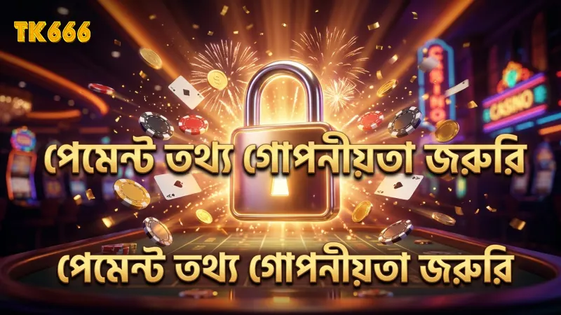 পেমেন্ট পদ্ধতি নির্বাচন করলে ডেটা গোপনীয়তা বিবেচনা করুন।