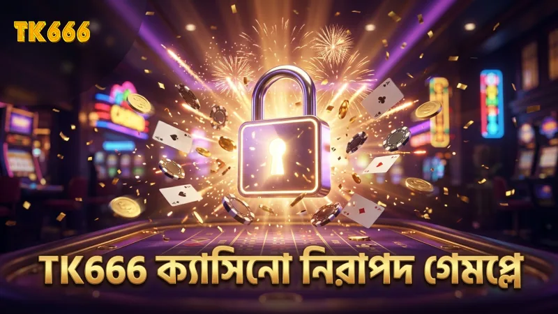 TK666 ক্যাসিনো নিরাপদ খেলার জন্য উন্নত সিকিউরিটি ব্যবস্থা ব্যবহার করে।