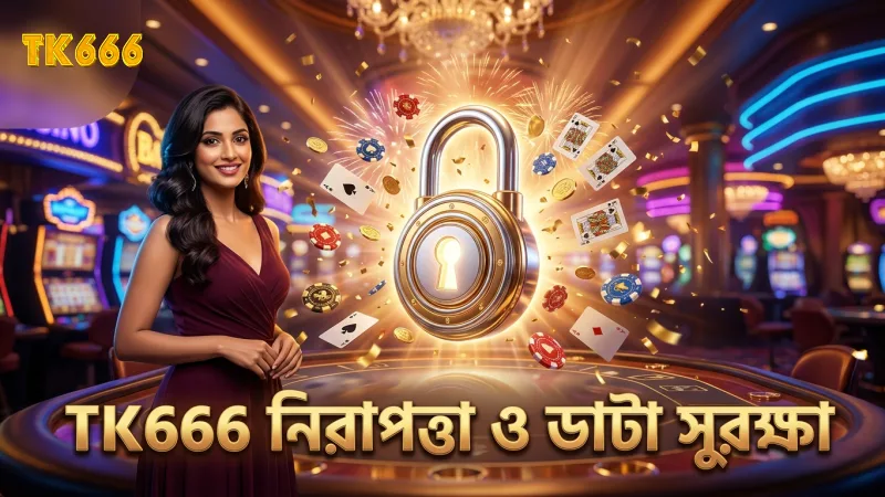 TK666 প্ল্যাটফর্মের নিরাপত্তা ও ব্যবহারকারীর ডাটা সুরক্ষা নীতিমালা।