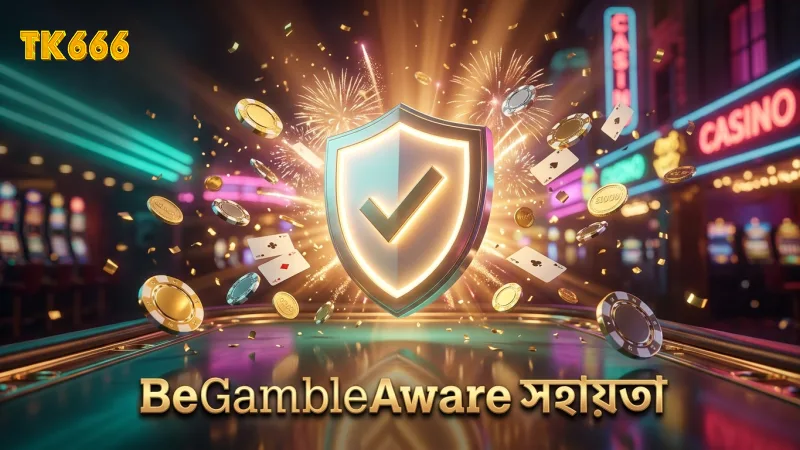 BeGambleAware ও হেল্পলাইনগুলো দায়িত্বশীল গেমিংয়ে গুরুত্বপূর্ণ।