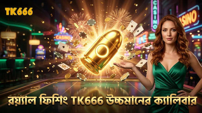 TK666 প্ল্যাটফর্মে রয়্যাল ফিশিং-এর উচ্চমানের ক্যালিবার ব্যবহৃত হয়