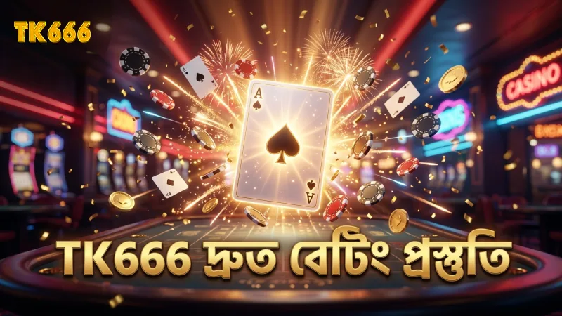 TK666 স্পিড ব্যাকারাটে দ্রুত বেটিংয়ের জন্য প্রস্তুতি।