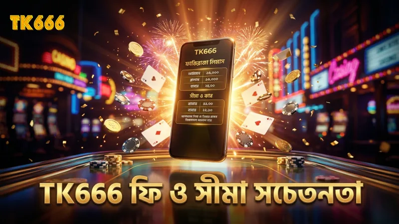 TK666 উইথড্রয়াল ফি ও লেনদেন সীমা সম্পর্কে সচেতন থাকুন